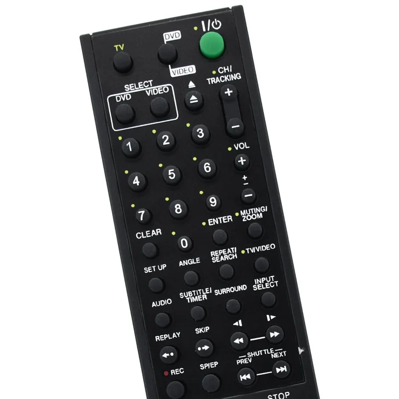 RMT-V504A Controller for Sony DVD Plastic Replacement Remote Control