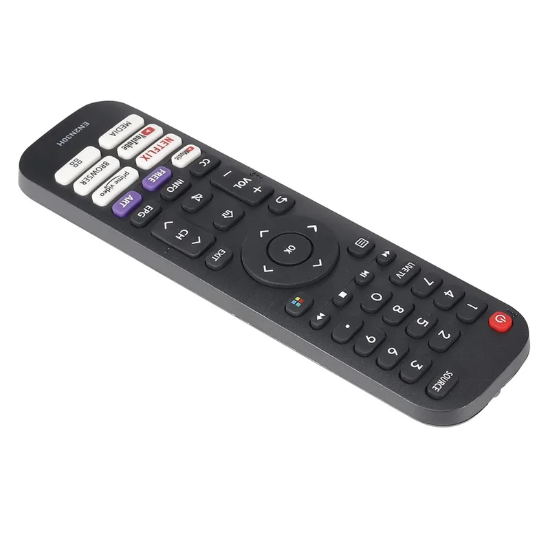 EN2N30H ABS Plastic Remote for Hisense Television Replacement Remote Control