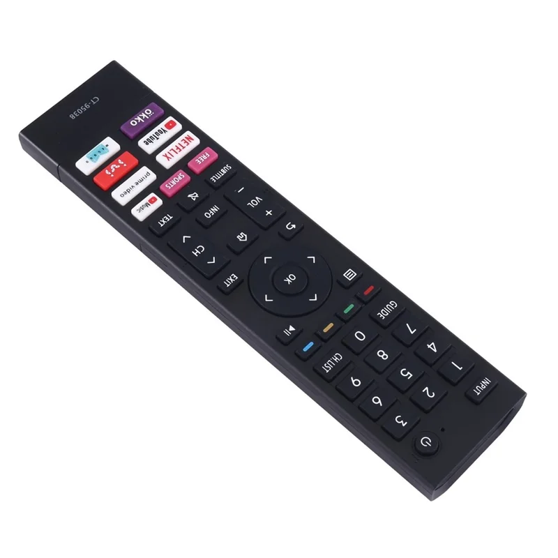 CT-95038 For TOSHIBA Television Plastic Replacement Remote Control