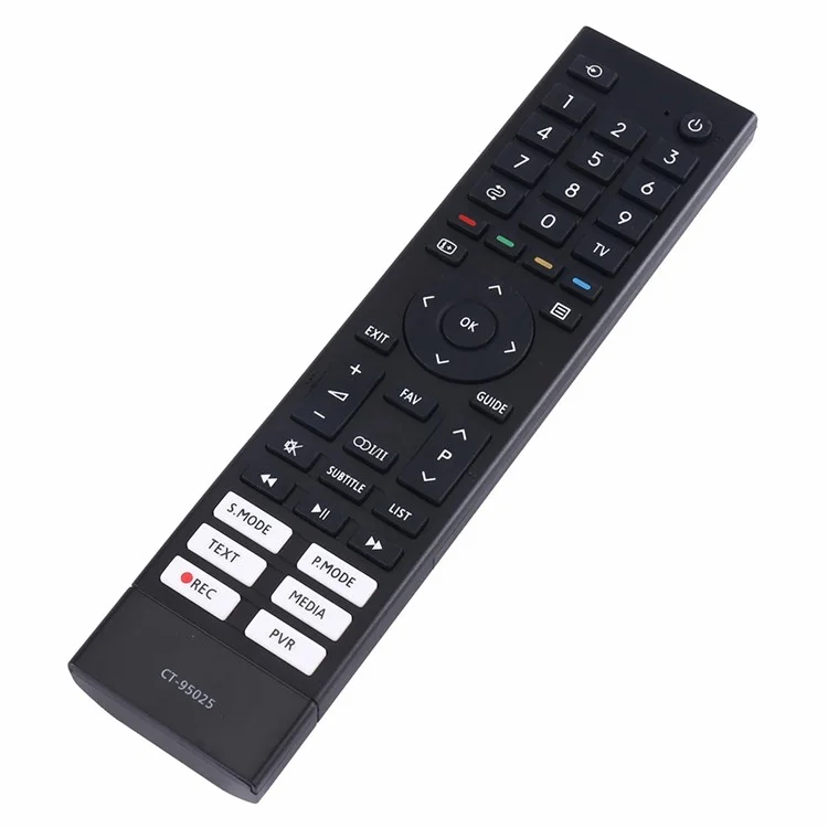 CT-95025 For TOSHIBA TV Replacement Remote Control ABS Plastic Television Remote