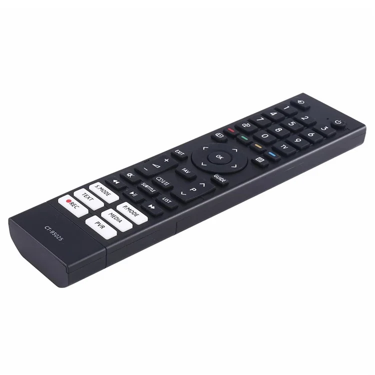CT-95025 For TOSHIBA TV Replacement Remote Control ABS Plastic Television Remote