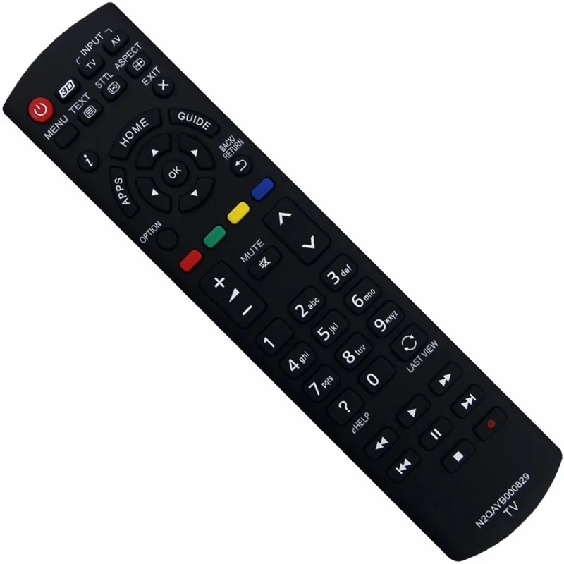 N2QAYB000829 For Panasonic TV Remote Control Replacement Ergonomic Controller
