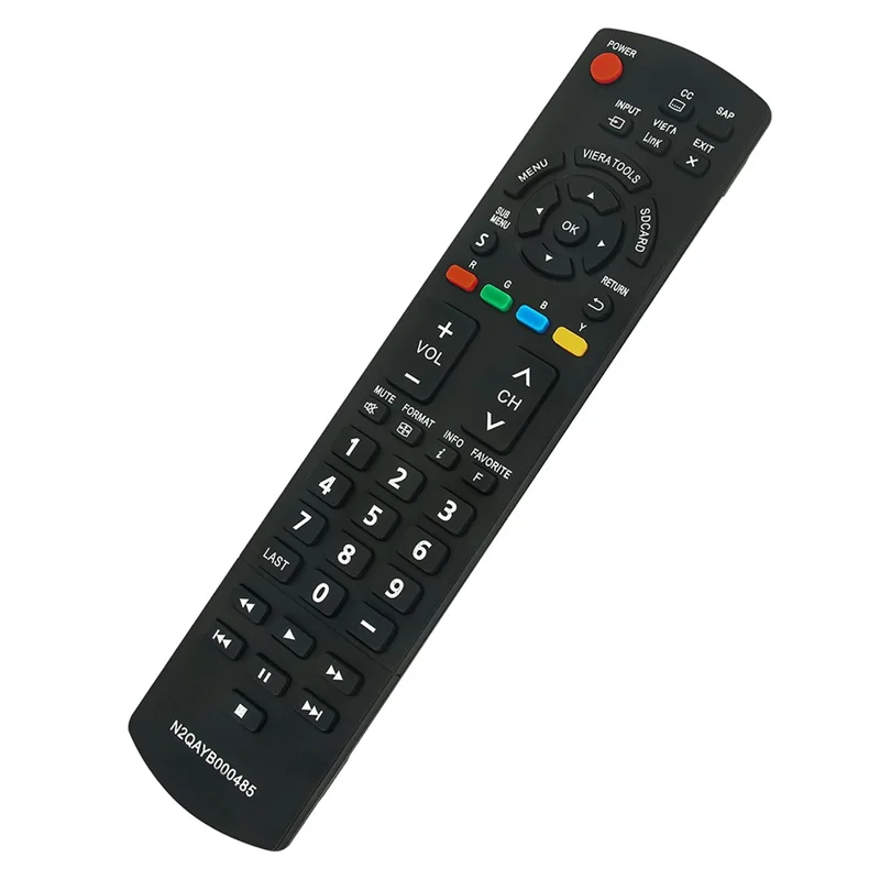 N2QAYB000485 TV Controller for Panasonic Television Replacement Intelligent Remote Control