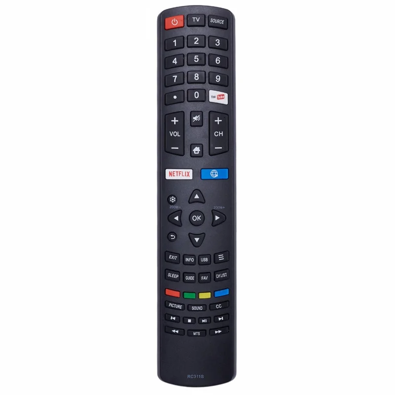 RC311S For JVC Television Sensitive Operation Handheld Remote Controller Replacement