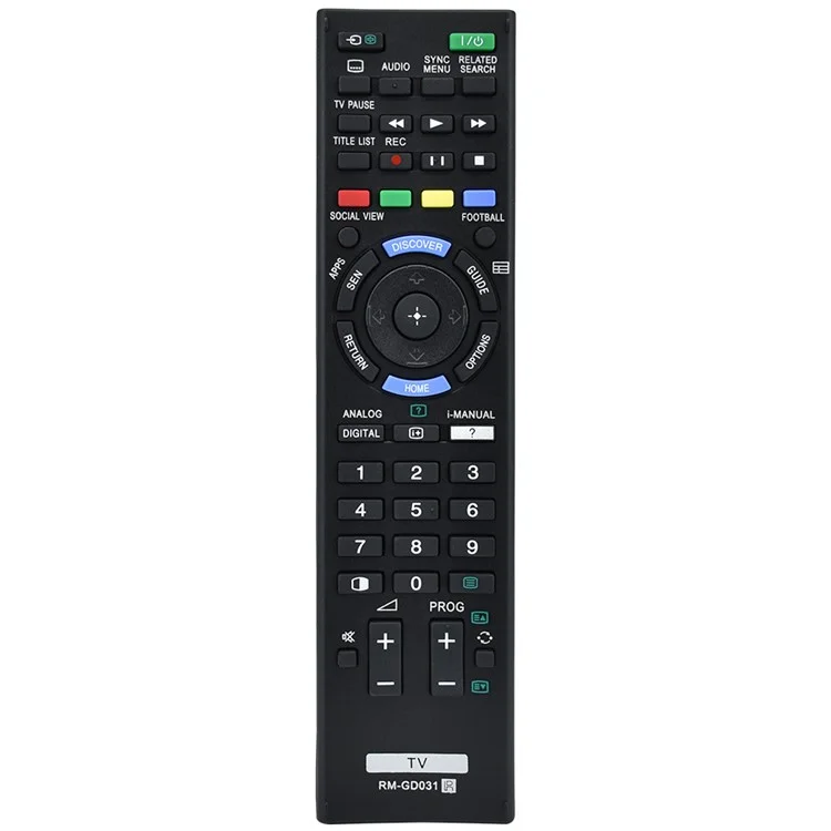 RM-GD031 For Sony Television Easy Operation Handheld Remote Controller