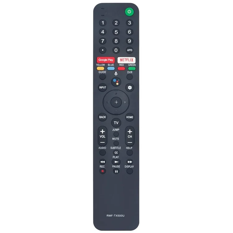 RMF-TX500U For Sony Television Plastic Ergonomic Handheld Remote Controller (Not Support Voice Function)