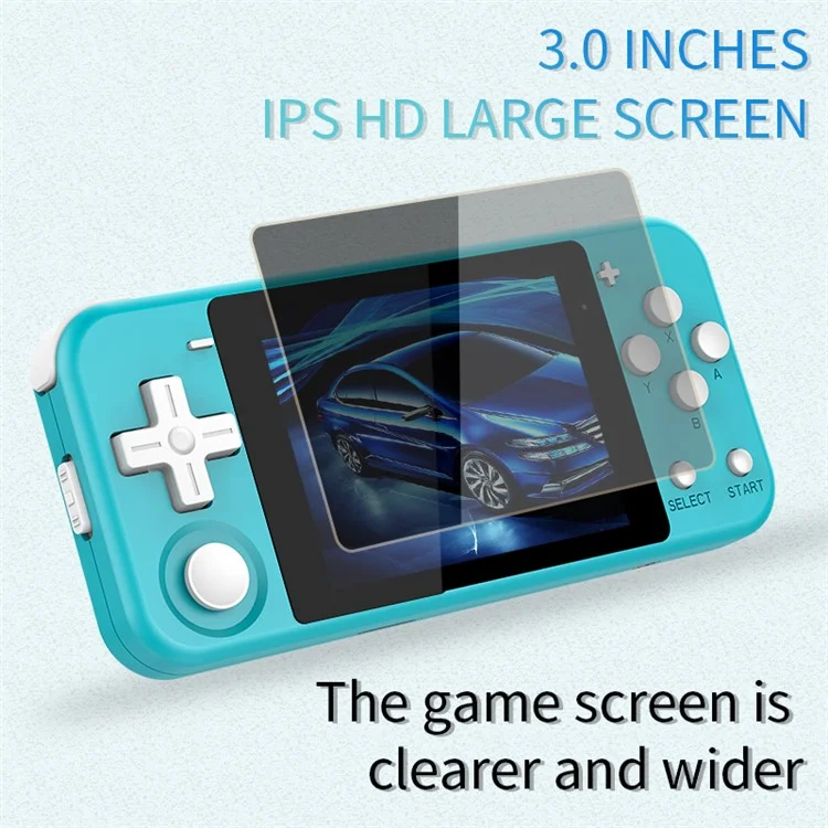 POWKIDDY Q90 Mini Size Retro Video Game Console without Built-In System Memory Card