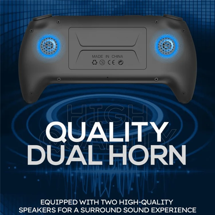 PROJECT X Handheld Retro Game Console 4,3-Zoll-IPS-Bildschirm Unterstützt Dualspieler-Kampf mit Dual-Controllern