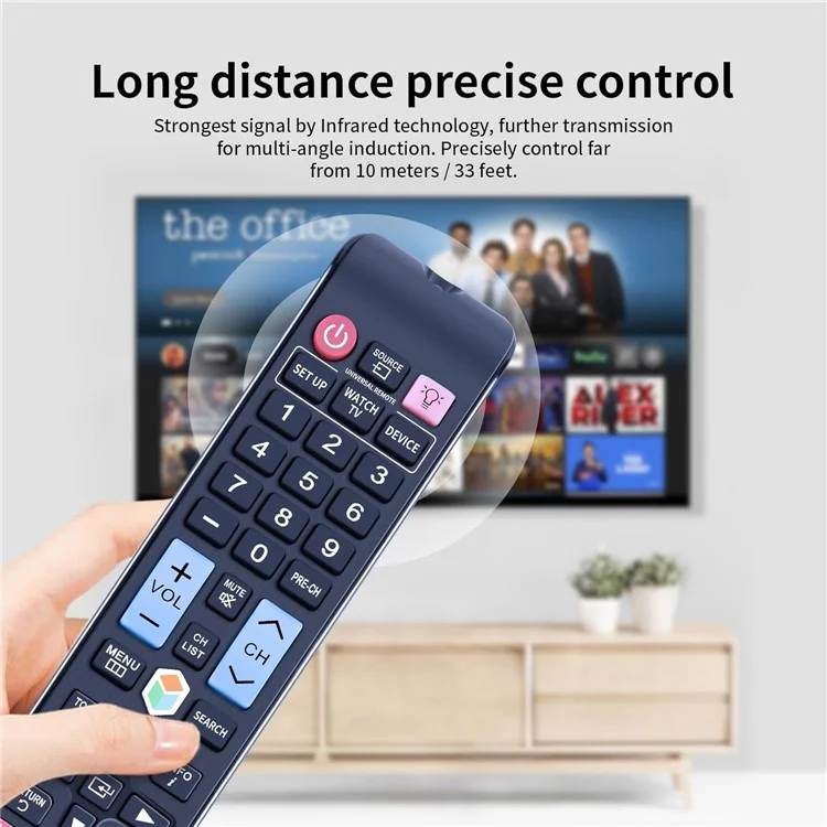 AA59-00652A For Samsung TV Remote Controller Replacement ABS Television Remote Control