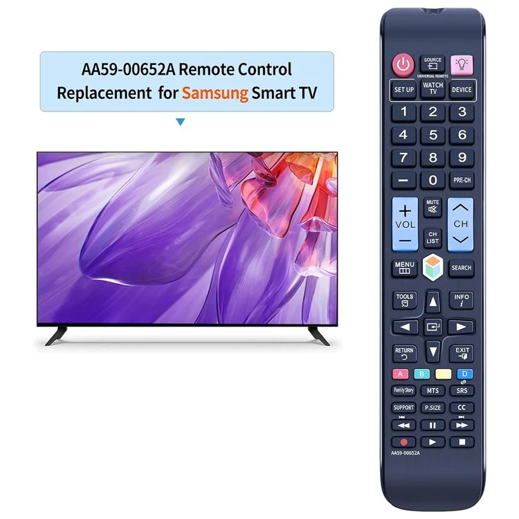 AA59-00652A For Samsung TV Remote Controller Replacement ABS Television Remote Control