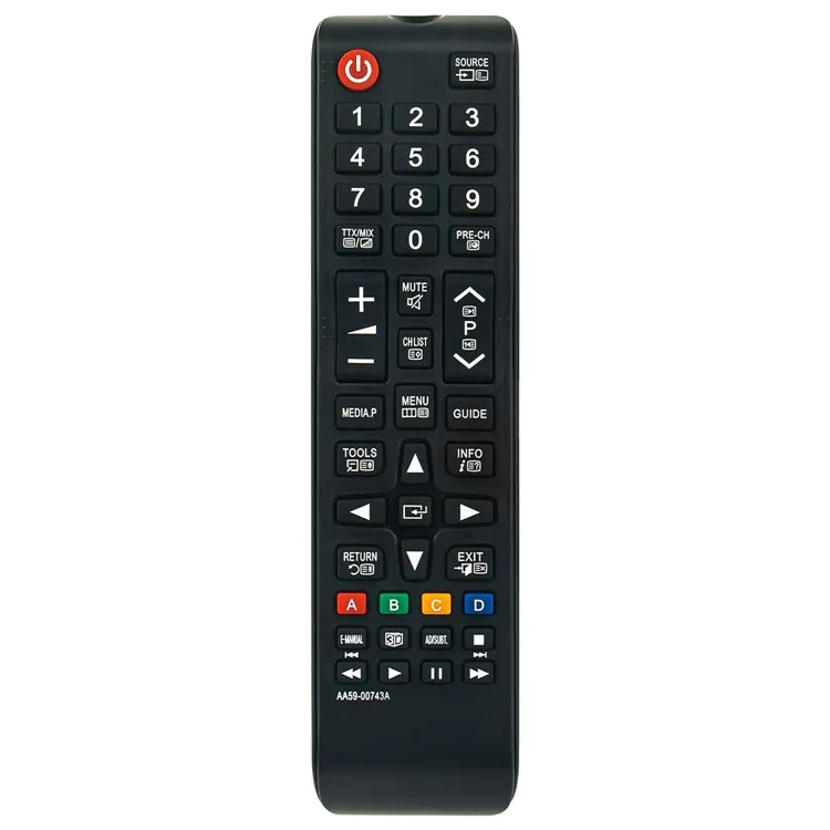 AA59-00743A For Samsung TV Remote Controller Replacement ABS Television Remote Control