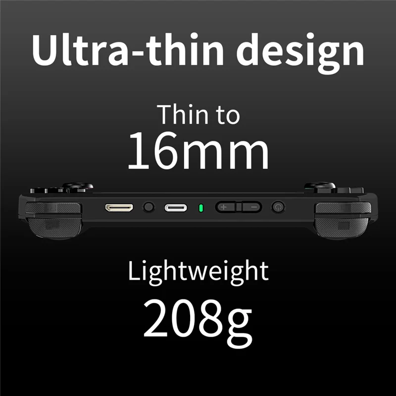 ANBERNIC RG40XXH 4.0 Inch IPS Screen Bluetooth + WiFi Handheld Video Game Console, with 64G+256G TF Card - Black