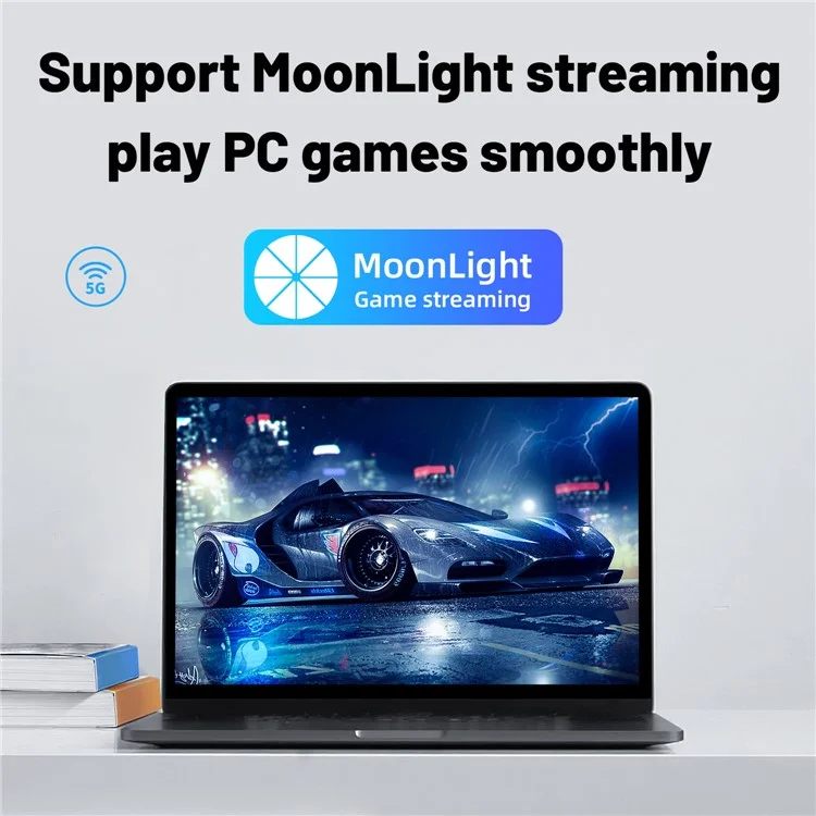 Anbernic RG353M 3,5-zoll-ips-bildschirm Tragbarer Handheld-videospielkonsole Mit Integriertem Hall Joystick Mit 16G+128G Tf-karte - Blau