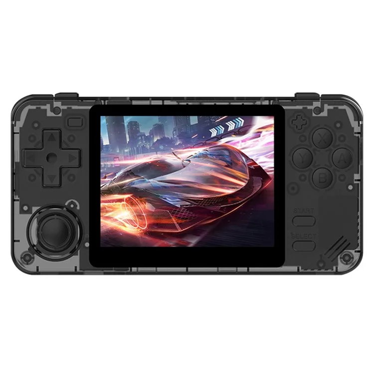 POWKIDDY RGB10X 64G Handheld Game Console 3.5 Inch 4:3 IPS Screen Video Game Player - Black
