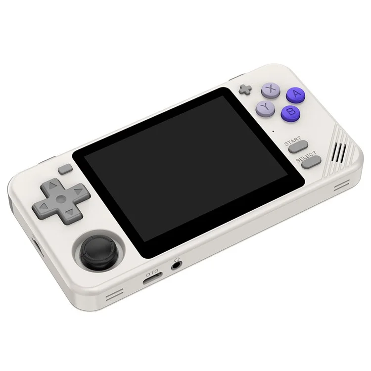 POWKIDDY RGB10X 64G Handheld Game Console 3.5 Inch 4:3 IPS Screen Video Game Player - Grey