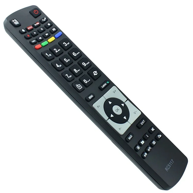 RC5117 For Hitachi TV Remote Controller 1-8m ABS Television Remote Control