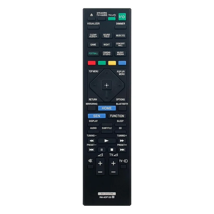 RM-ADP120 Remote Control Replacement For Sony Home Theater Player Battery Operated