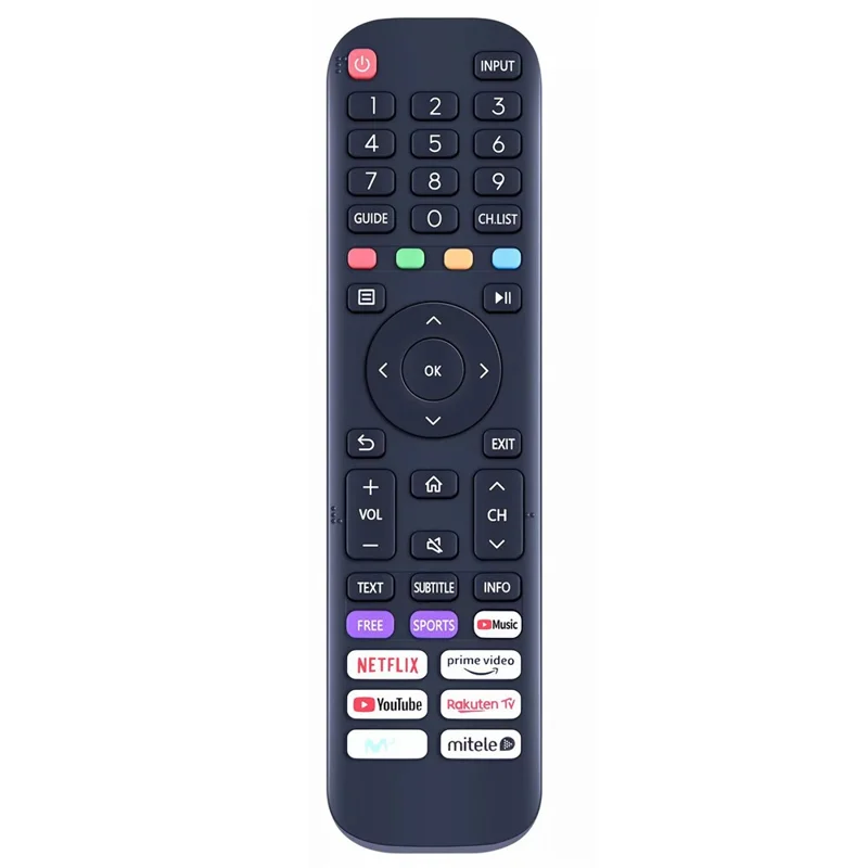 EN2AK30H Universal Remote Control Replacement For Hisense Smart Tvs