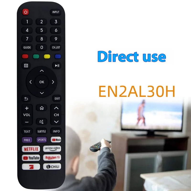 EN2AL30H Universal Remote Control Replacement For Hisense Smart Tvs