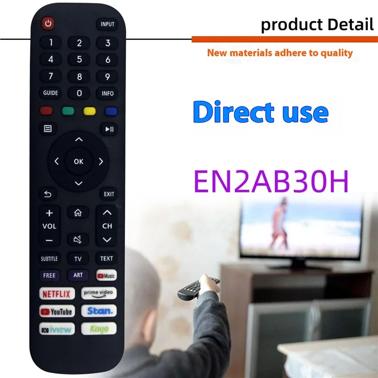 EN2AB30H For Hisense TV Remote Control Replacement Universal Remote