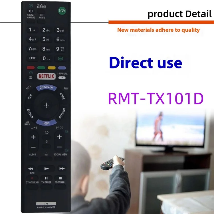 RMT-TX101D For Sony TV Remote Control Replacement Universal Smart TV Remote