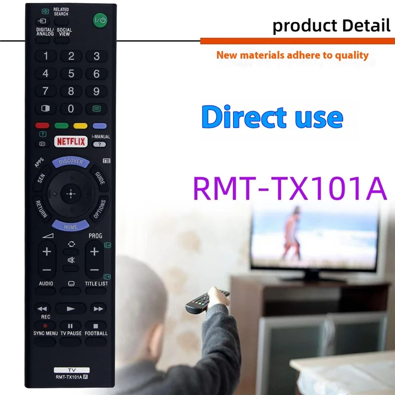 RMT-TX101A For Sony TV Remote Control Replacement Universal Smart TV Remote