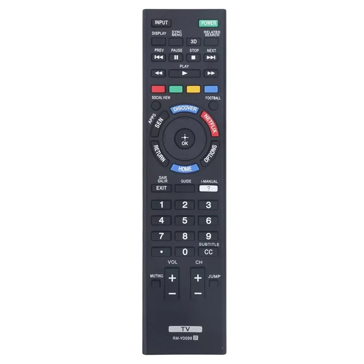 RM-YD099 For Sony TV Remote Control Replacement Universal Smart TV Remote