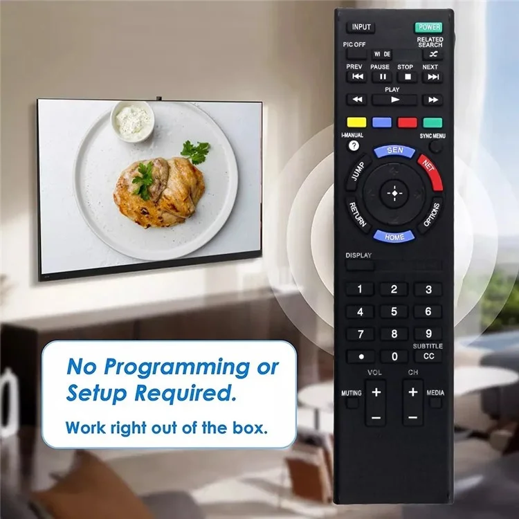 RM-YD089 For Sony TV Remote Control Replacement Universal Smart TV Remote