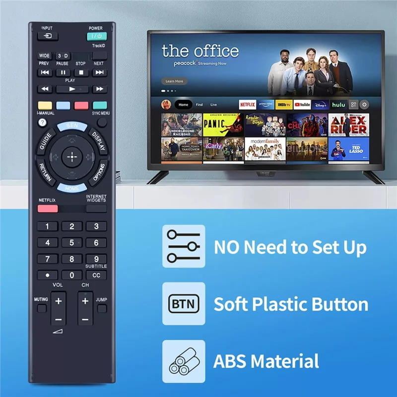 RM-YD073 For Sony TV Remote Control Replacement Universal Smart TV Remote