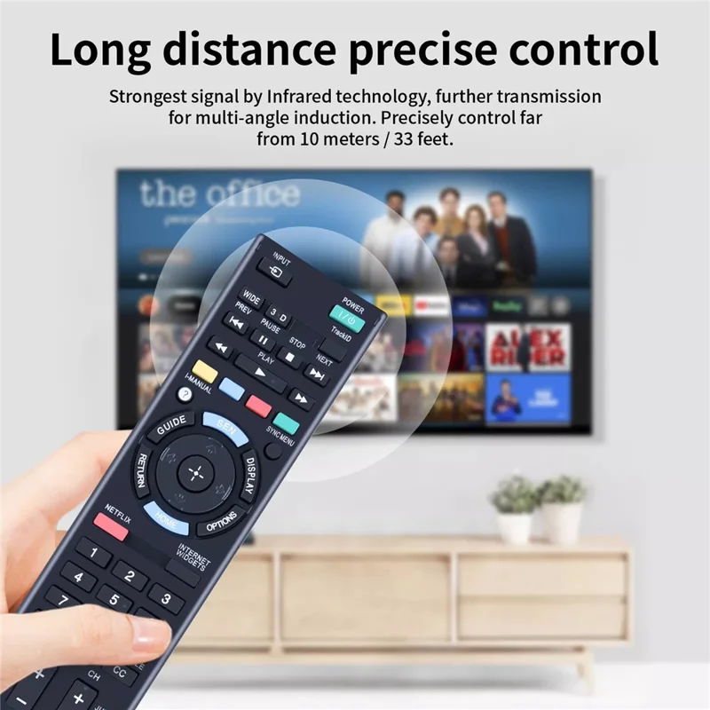 RM-YD073 For Sony TV Remote Control Replacement Universal Smart TV Remote