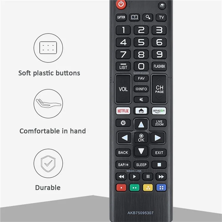 AKB75095307 For LG Smart TV IR Remote Control Infrared Replacement Controller