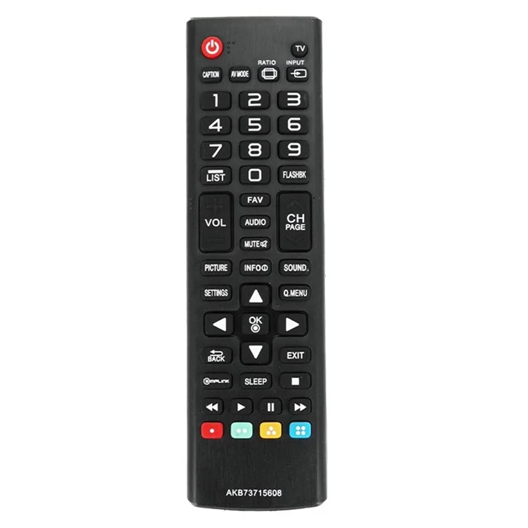 AKB73715608 For LG TV Remote Control Ergonomic Replacement Television Controller
