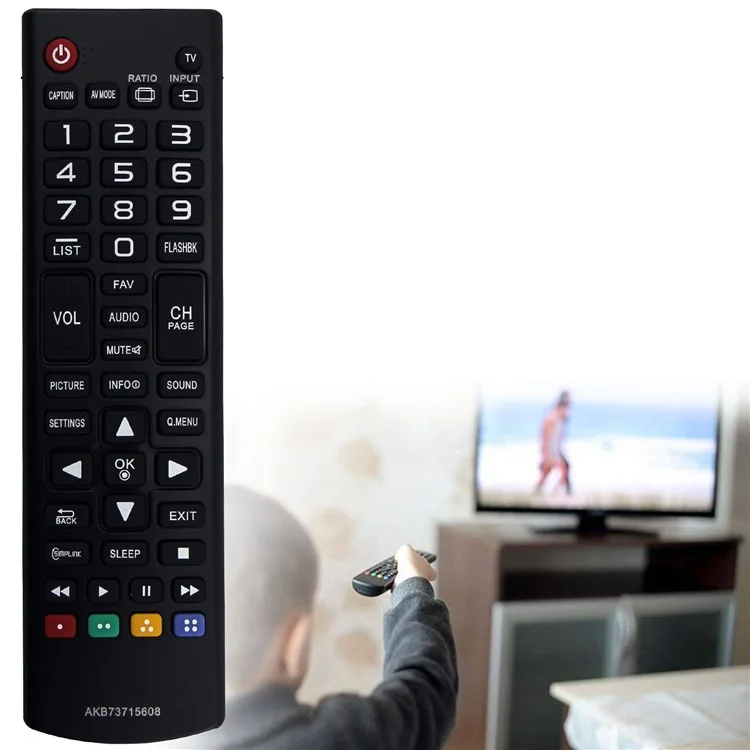 AKB73715608 For LG TV Remote Control Ergonomic Replacement Television Controller