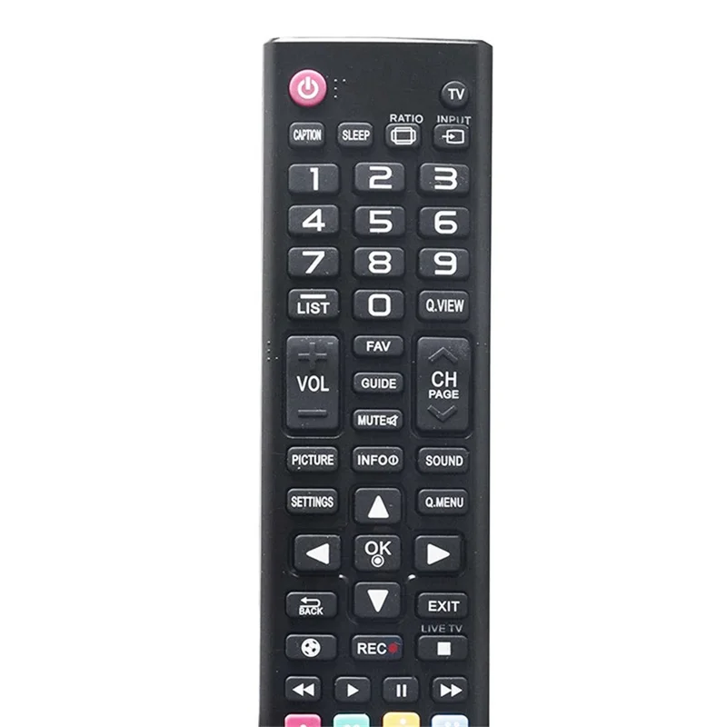 AKB73715682 För LG TV-fjärrkontroll Ergonomisk ersättningskontroll för TV