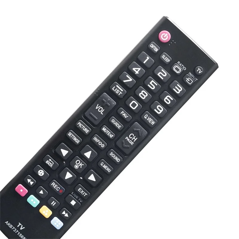 AKB73715682 För LG TV-fjärrkontroll Ergonomisk ersättningskontroll för TV