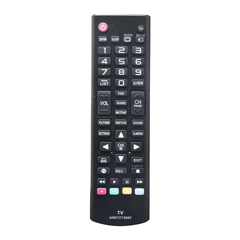 AKB73715682 För LG TV-fjärrkontroll Ergonomisk ersättningskontroll för TV