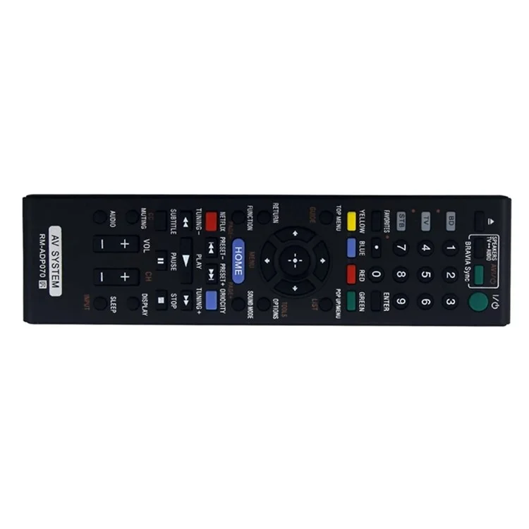 RM-ADP070 For Sony DVD Remote Control Replacement 1-8m ABS Ergonomic Handheld Controller