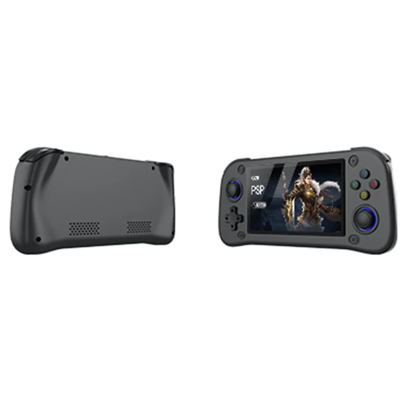 G28 64G Handheld Game Console 4.3 Inch HD IPS Screen Retro Arcade Game Device - Black