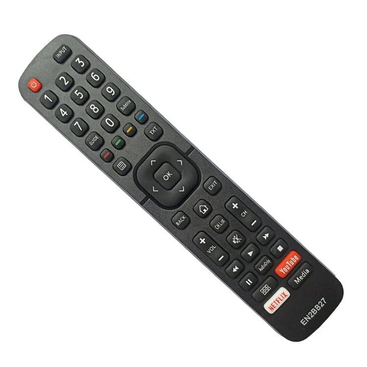 EN2BB27 Télécommande de remplacement ergonomique pour téléviseur Hisense