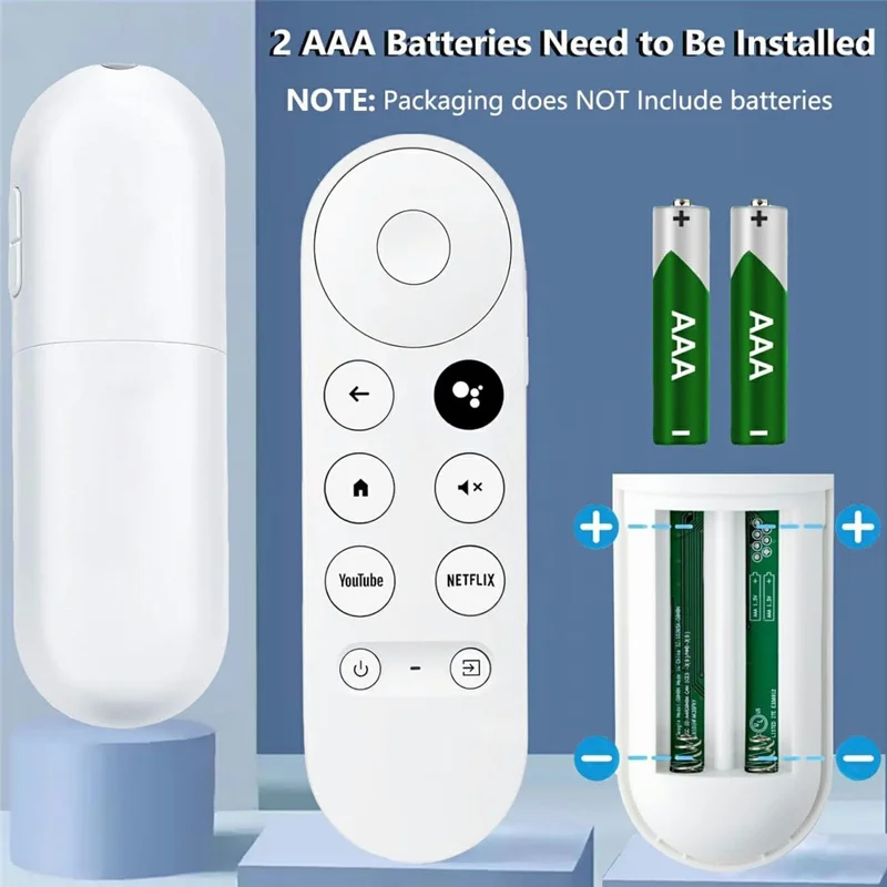 G9N9N For Google TV Ergonomic Remote Control Infrared Voice Enabled Handheld Controller