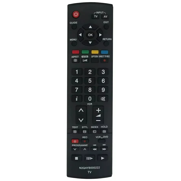 N2QAYB000222 For Panasonic TV Remote Control Replacement Universal 10m Range Wireless Controller