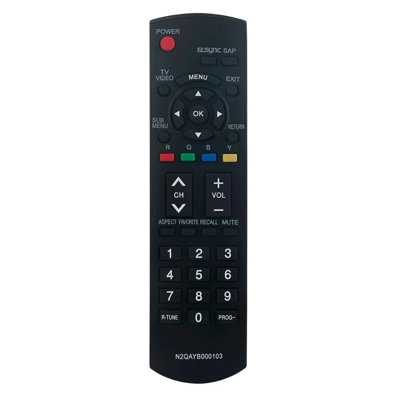 N2QAYB000103 For Panasonic TV Remote Control Replacement AAA Battery Operated Controller