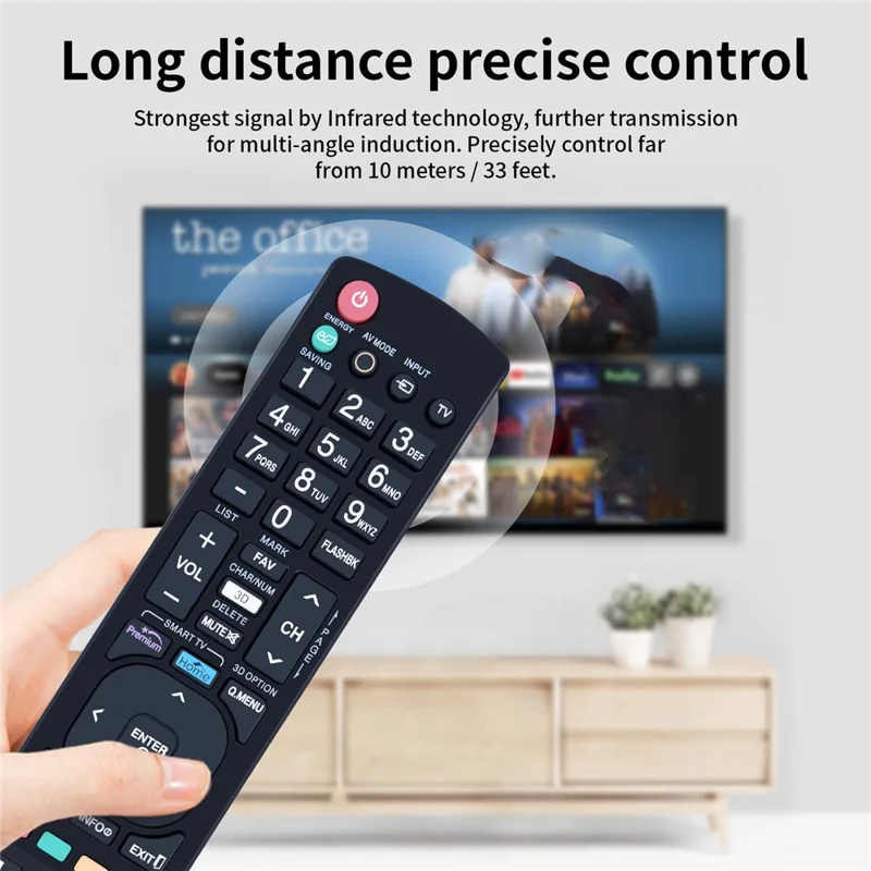 AKB72915238 For LG TV Remote Control Replacement AAA Battery Operated Wireless Controller