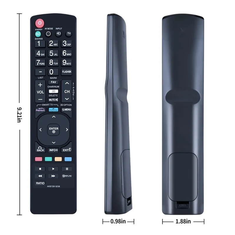 AKB72915238 For LG TV Remote Control Replacement AAA Battery Operated Wireless Controller