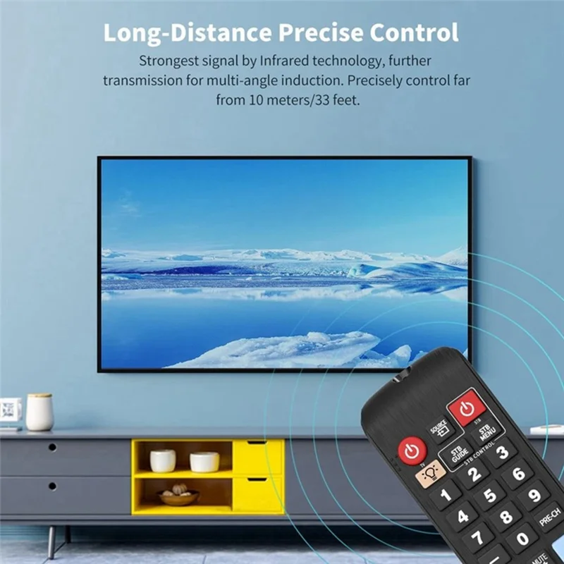 HTR-U29S For Haier TV Voice Control Replacement Remote Ergonomic Handheld Remote Control