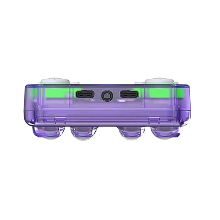 R36 Ultra 128GB Retro 5.1 Inch HD Screen Handheld Gaming Console Multi Emulator Portable Game Machine - Purple