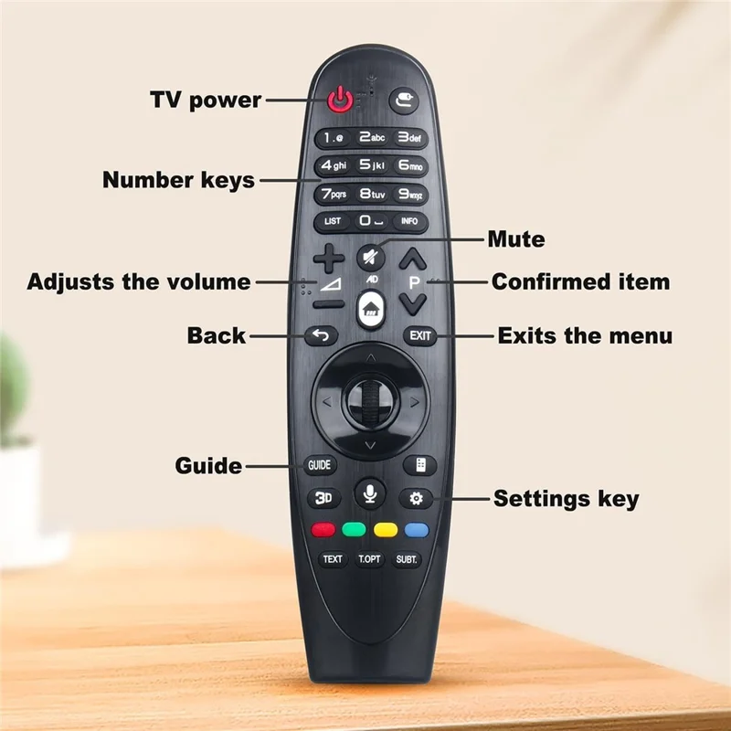 AN-MR600 För LG TV-fjärrkontroll Infraröd ersättningskontroll, utan röststyrning / Magic Remote
