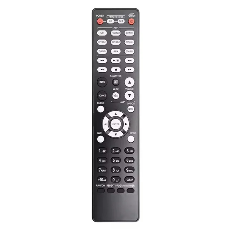 RC-1223 Ersatz-Fernbedienung für Denon Verstärker mit 1-10m Reichweite