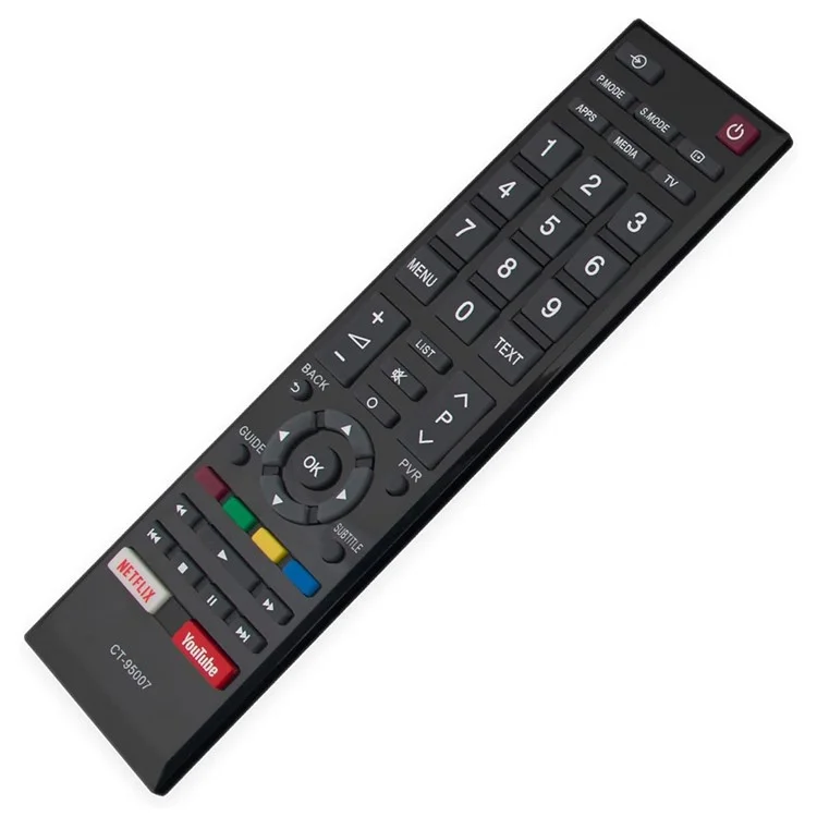 CT-95007 For Toshiba TV Remote Control 1-10m Range Infrared Replacement Controller