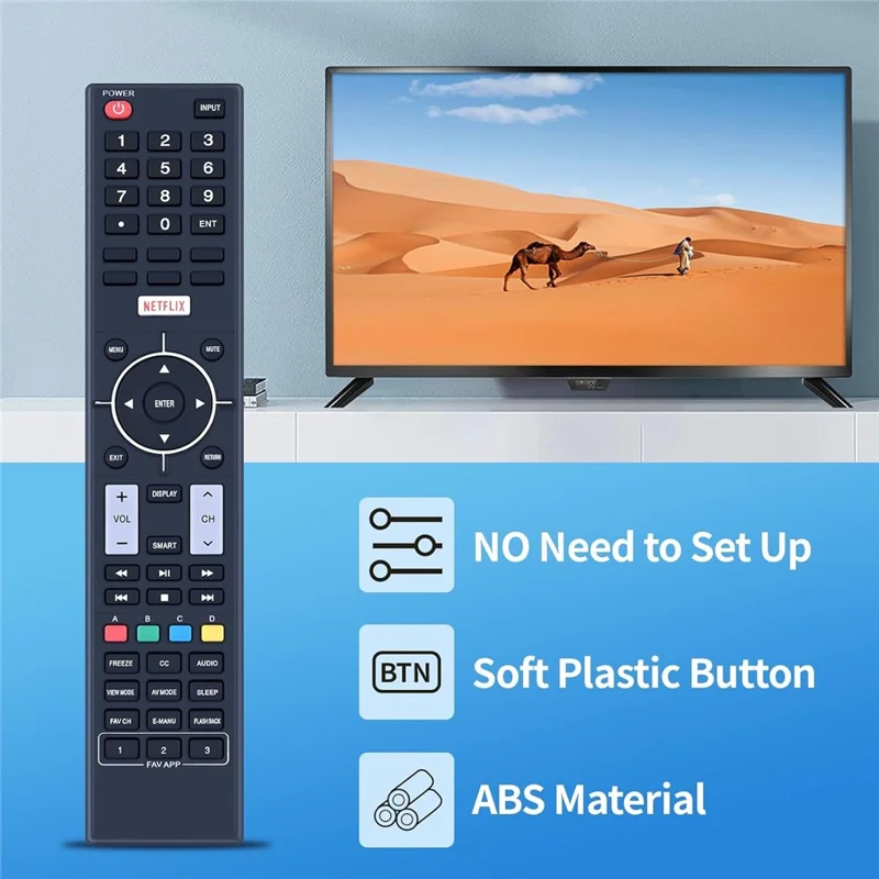 845-052-31B01 For Sharp TV Remote Control 1-10m Range Infrared Replacement Controller
